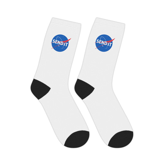 The Send It | Mid-length Premium Socks | NASA Inspired